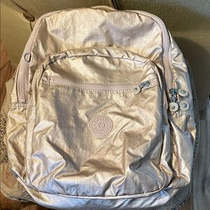 Kipling Gold tone Backpack